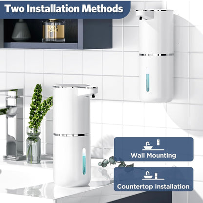 Dispenser di sapone intelligente con sensore: igienico e senza contatto.